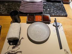 餐具摆设-松临·铁板烧&Omakase(神农店)