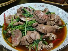 香菜拌猪腰-聪辉同安老美食饭店(大元路店)