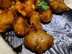 雪花糖醋里脊-绿茶餐厅(西单老佛爷店)