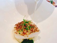 炭烤冰岛比目鱼-Jean Georges