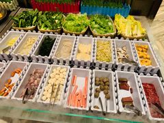 自助取餐区-万达瑞华酒店美食汇自助餐厅(楚河汉街店)