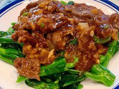 沙爹牛肉炒芥兰-吴系粤菜馆·茶餐厅(深业上城店)