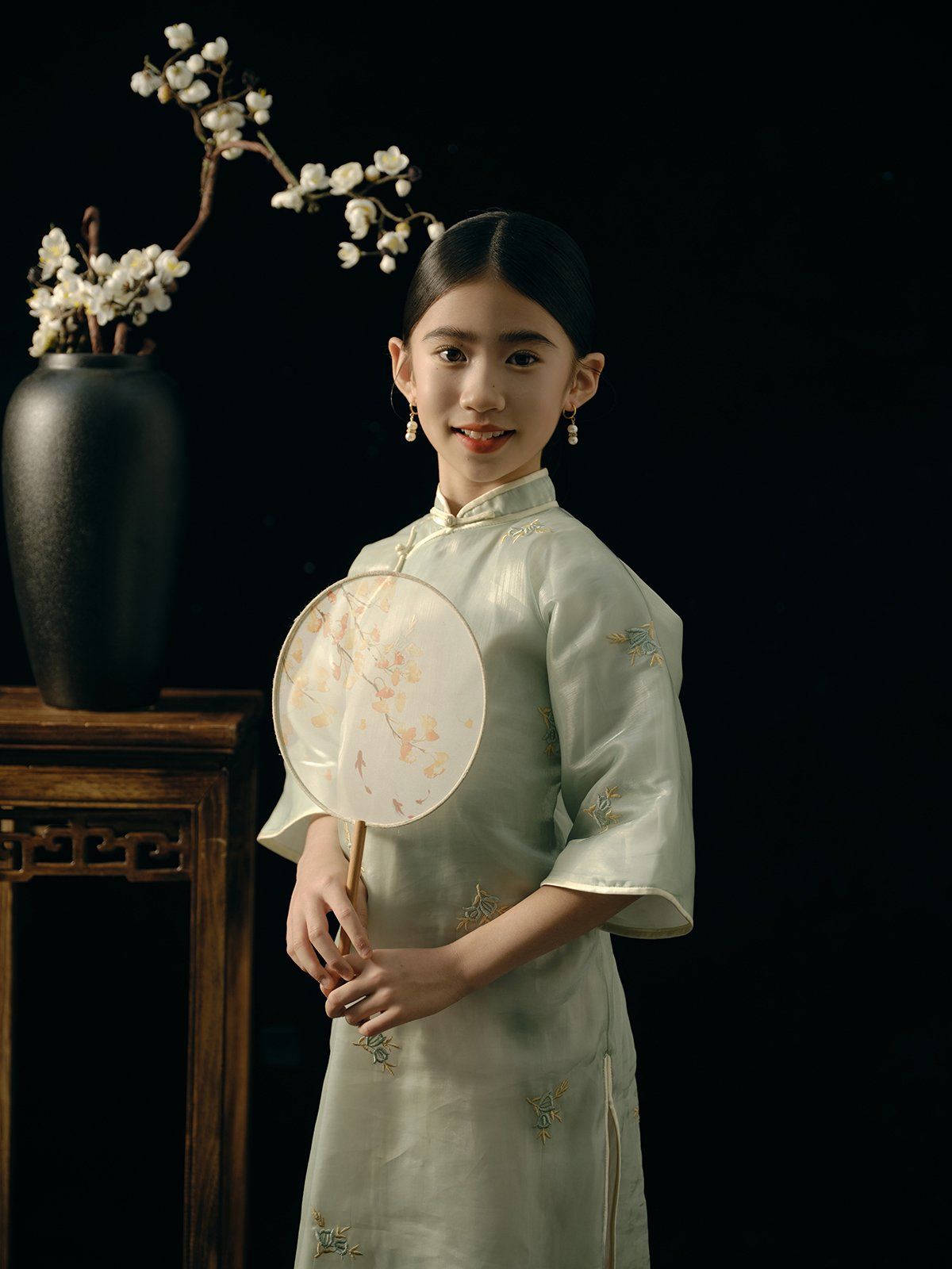 一袭旗袍温婉知性🍃儿童写真