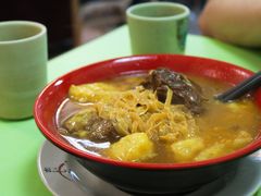 秘制咖喱牛腩汤面-胜利茶餐室