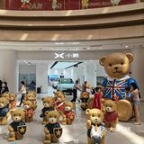 来奥园广场看泰迪熊了！