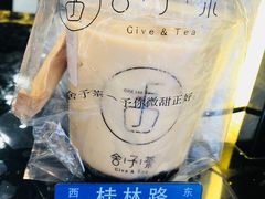 黑糖予丸奶茶-舍予茶(桂林路店)