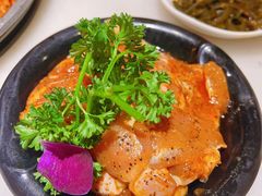 黑椒鸡腿肉-韩宫宴烤肉·料理(大宁国际店)