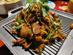 葱爆羊里脊-北平食府(马鞍山路店)