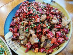 辣子肥肠-茶泡饭(李子坝店)