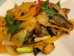 豉椒炒黄鳝片-焕记海鲜饭店