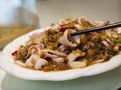 酸菜炒鱿鱼-温岭人家(红花北路店)