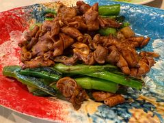 猪油渣菜心炒鸡杂-常来小聚·广州非遗传承餐厅(高德置地店)
