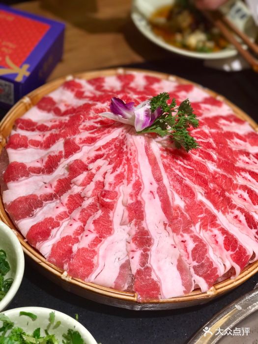 大龙燚火锅(铂顿城店)雪花牛肉图片 - 第21张