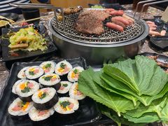 -啊美丽炭火烤肉(滑翔一店)
