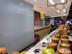 自助取餐区-龍歌自助小火锅(市南金茂湾店)