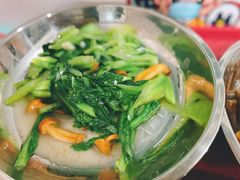 青菜滑菇-北京大学-燕南食堂