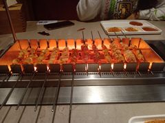 现穿羊肉串-丰茂烤串(钦州北路店)