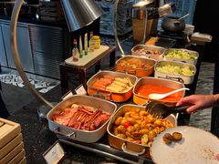 自助取餐区-杭州桐庐康莱德酒店西餐厅-舍