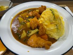 炸鸡块咖喱蛋包饭套餐-池奈·日式咖喱蛋包饭(赛高店)