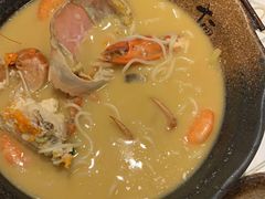 膏蟹汤面-十面欢腾·海鲜面·台式Bistro(长乐路店)
