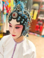 -胭脂猫京剧摄影