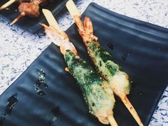 鸡皮虾-鸟串烧Yakitori