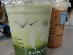 春日抹抹茶-瑞幸咖啡(清华科技园·唐诗主题店)