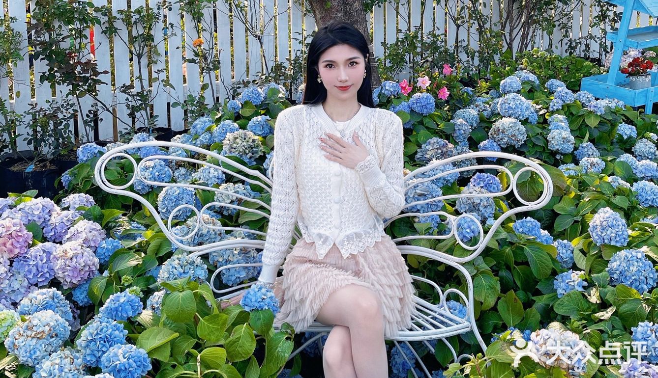 绣球花真的好温柔💐海如的花园