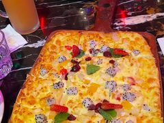 火焰烤饼水果风味-1886德国汽车餐厅(外滩十六铺码头店)