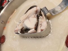 斑鱼锅汤底-打酱友•斑鱼海鲜粥火锅(吴桥店)