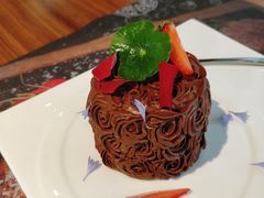 魔鬼巧克力海盐蛋糕-Erman岩烧牛排(虹桥南丰城店)