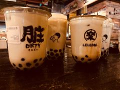 手炒黑糖脏脏茶-LELECHA乐乐茶(美罗城店)
