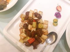 京葱爆安格斯牛肉-富淳饭店(陆家嘴保利广场店)