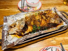 酱烤活鲈鱼-新白鹿餐厅(龙游路店)