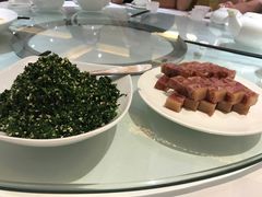 马兰头，䏴肉-宁波旅港同乡会(业丰大厦店)