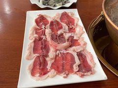 手切鲜羊上脑-岳合轩老北京涮肉