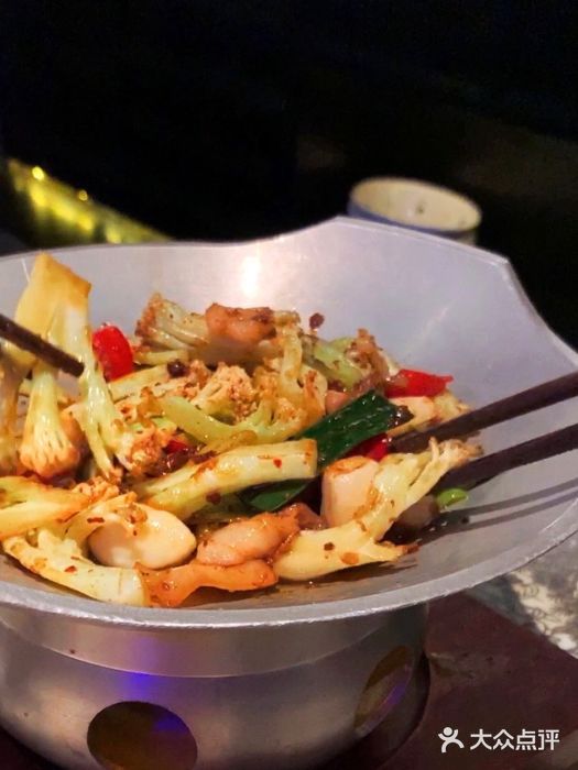 妙江南(大西洋银泰城店)-干锅花菜-菜-干锅花菜图片-温州美食-大众