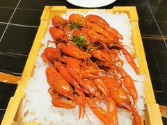 酒酿龙虾-水裹汤泉生活馆餐厅