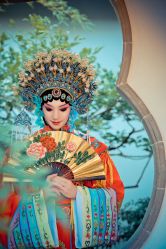 -后宫·古装汉服京剧儿童亲子全家福摄影