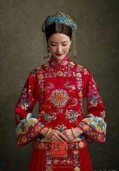 -藤薰定制中式嫁衣礼服旗袍店