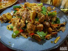 木瓜炒鸡-苍洱春饭店