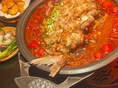 -探鱼·鲜青椒爽麻烤鱼(广州欣荣广场店)