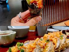 牛油果鳗鱼手卷-古京·臻致料理(月湖店)