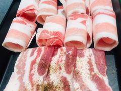 薄片五花肉-青山派石板烤肉(即墨宝龙店)