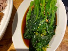 白灼青菜-陈鹏鹏潮汕菜(欢乐海岸 海边景观店)