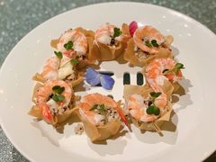 鲜虾菱麦色拉-蟹榭·本帮江浙菜·蟹宴(五角场合生汇商场店)