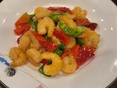 溜炒虾段-燕风楼烤鸭店(建设总店)