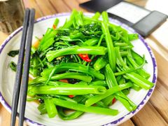 泰式飞天通菜-喜越泰莱·泰越料理(海逸新天地店)