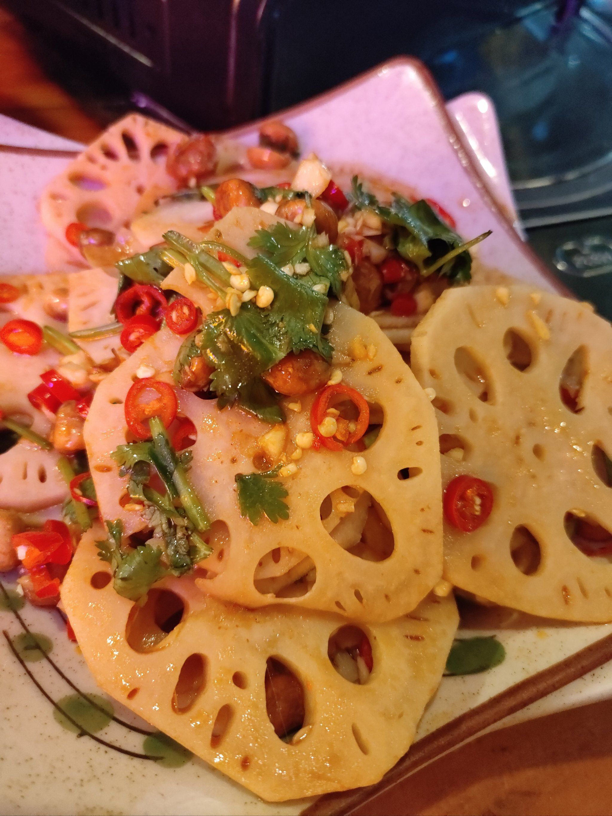 美味佳肴#香辣藕片#火锅粉#凉菜系列鸭肉