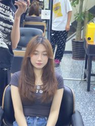 -藤野造型专业烫染接发